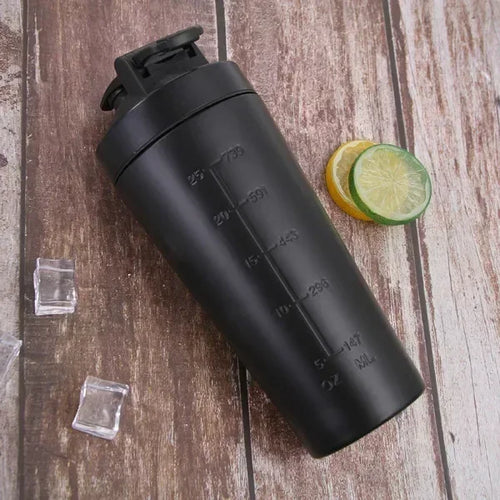 Shaker Bottle – Black, 750ML