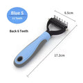 Self-Cleaning Pet Deshedding Brush for Dogs & Cats